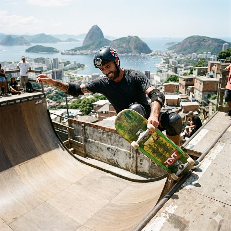 Favela ramp, Rio de Janeiro